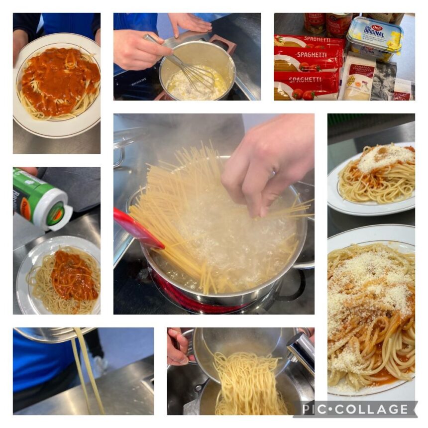 AES Kl. 7dR beim Kochen