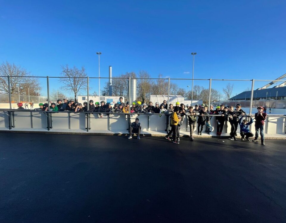 Eislaufen der Klassen 5a und 7a