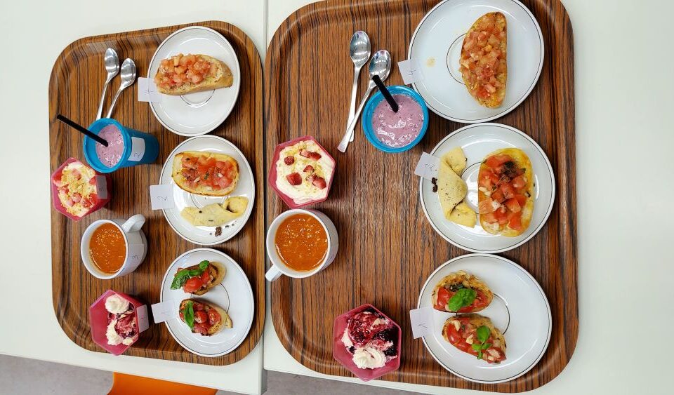 Kochduell Kl. 9b im Fach AES